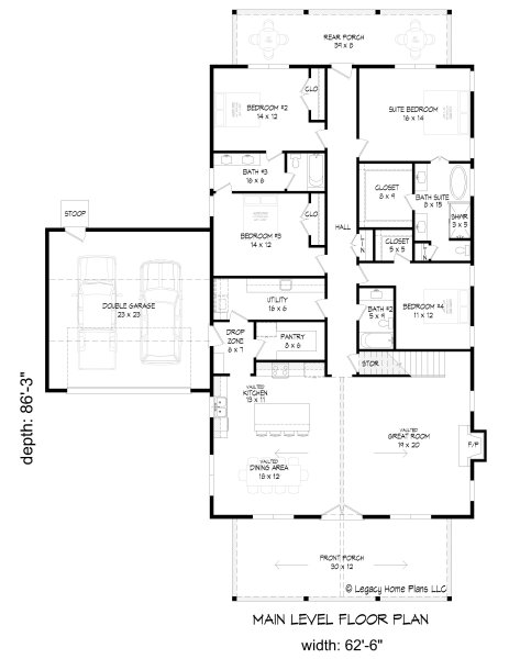 Click on house plans image to enlarge