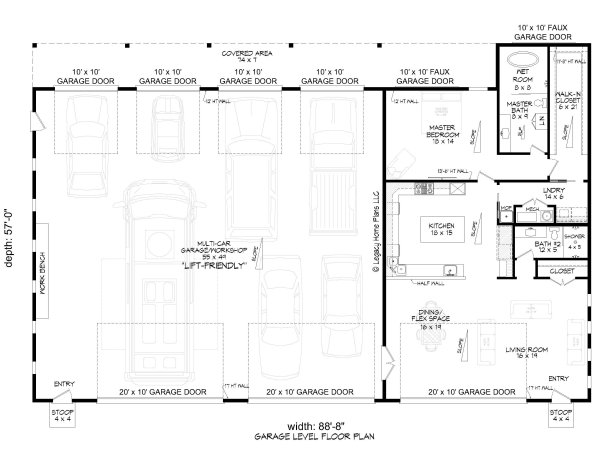 Click on house plans image to enlarge