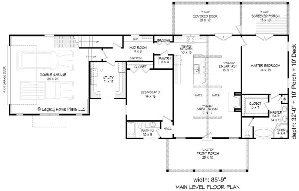 Click on house plans image to enlarge