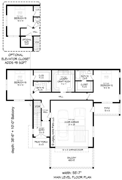 Click on house plans image to enlarge