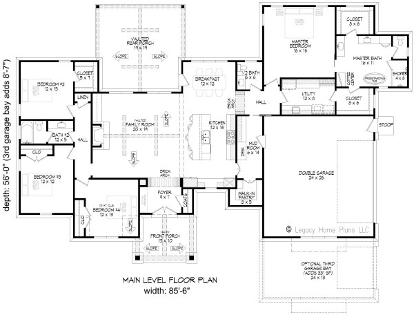 Click on house plans image to enlarge