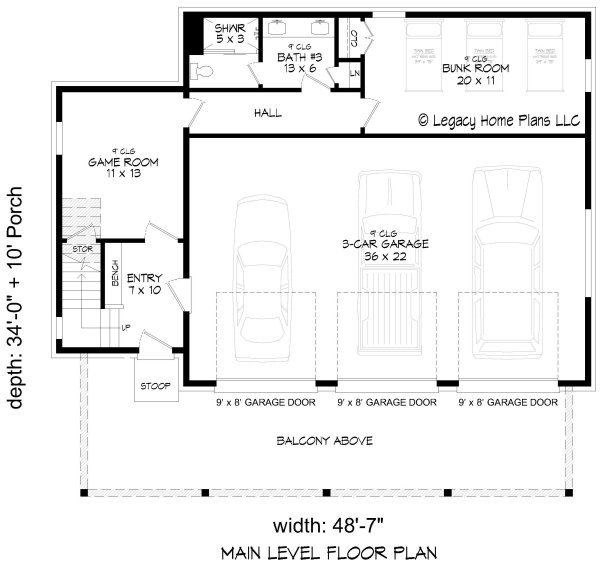 Click on house plans image to enlarge